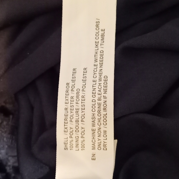 BAND OF GYPSIES Navy Floral Jumper Romper Large - Picture 7 of 7